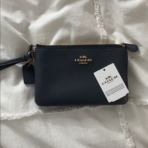 Coach Double Zip Wristlet